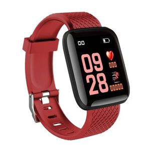 Smartwatch Touch Deportivo Multi Funciones Deportivas Rojo