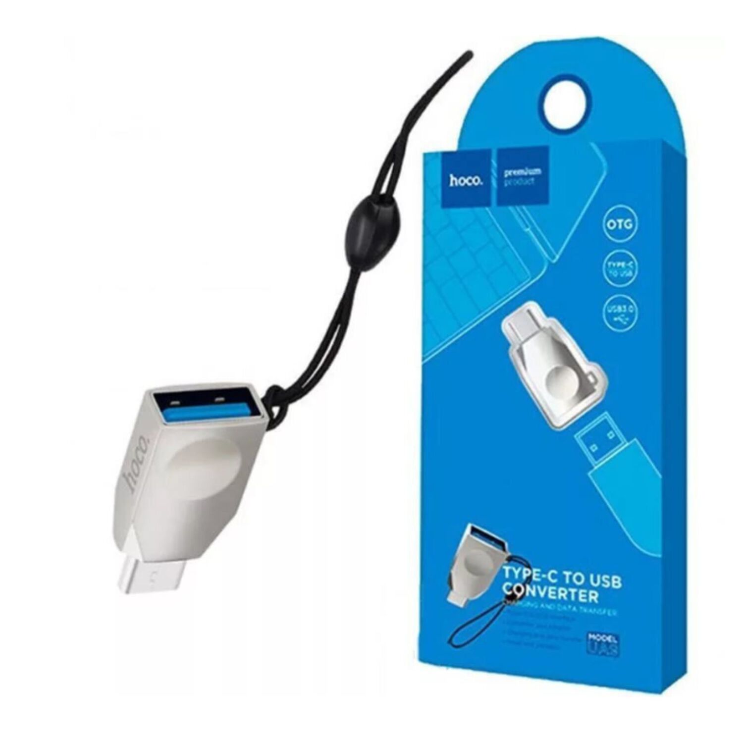 Adaptador Otg Tipo Usb-c Plata Gris image number 3.0