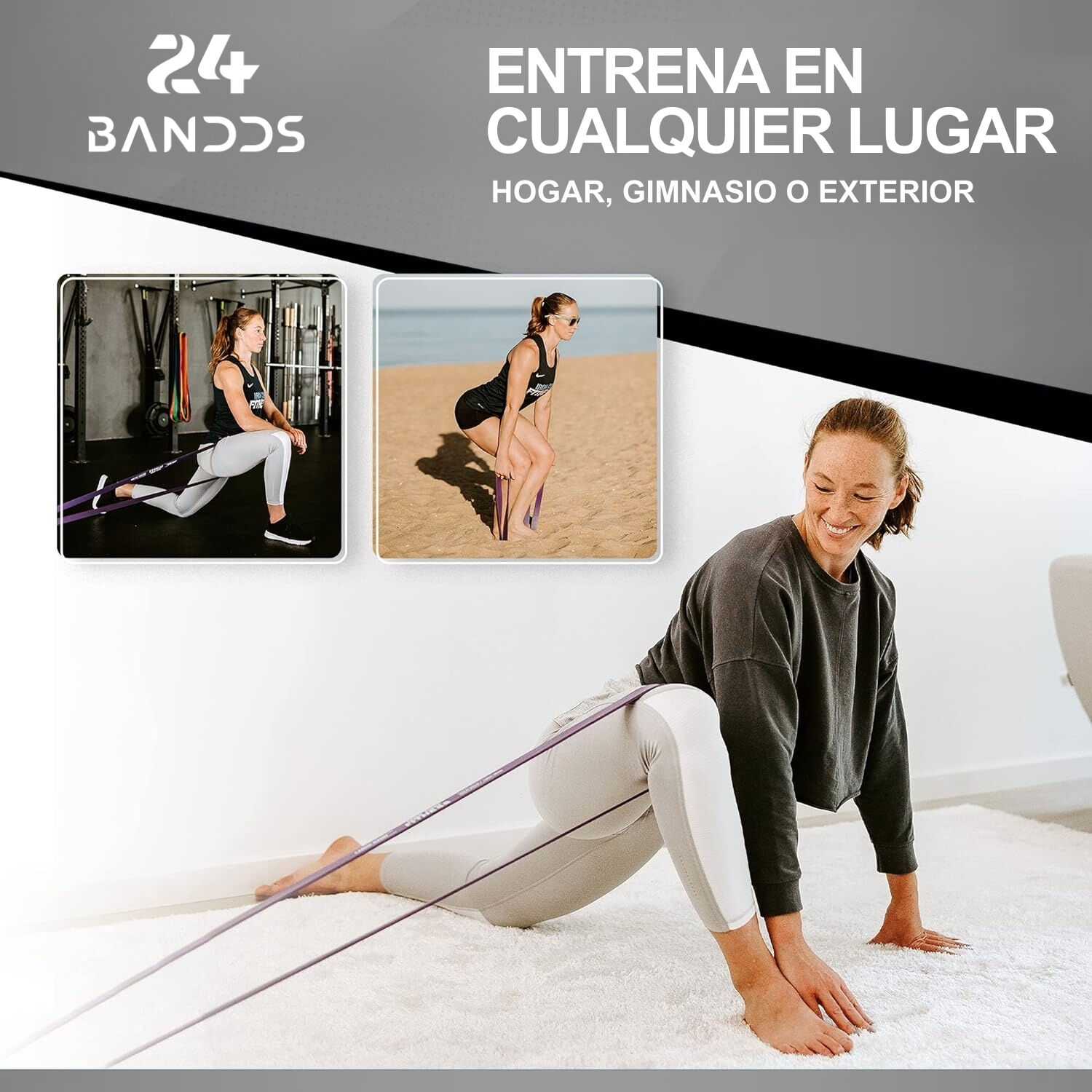 Powerband Banda De Resistencia Crossfit Gym Calistenia 36kg image number 3.0