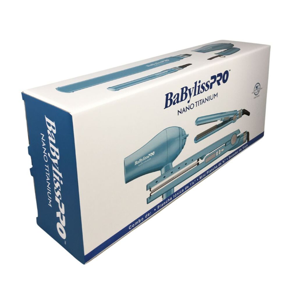 Kit Travel Babylisspro 4 Unidades Plancha Ionica 32mm+sec+plan Mini image number 4.0