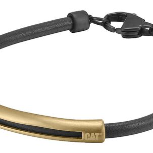 Pulsera De Hombre Cat J007b70118 Dorado-negro