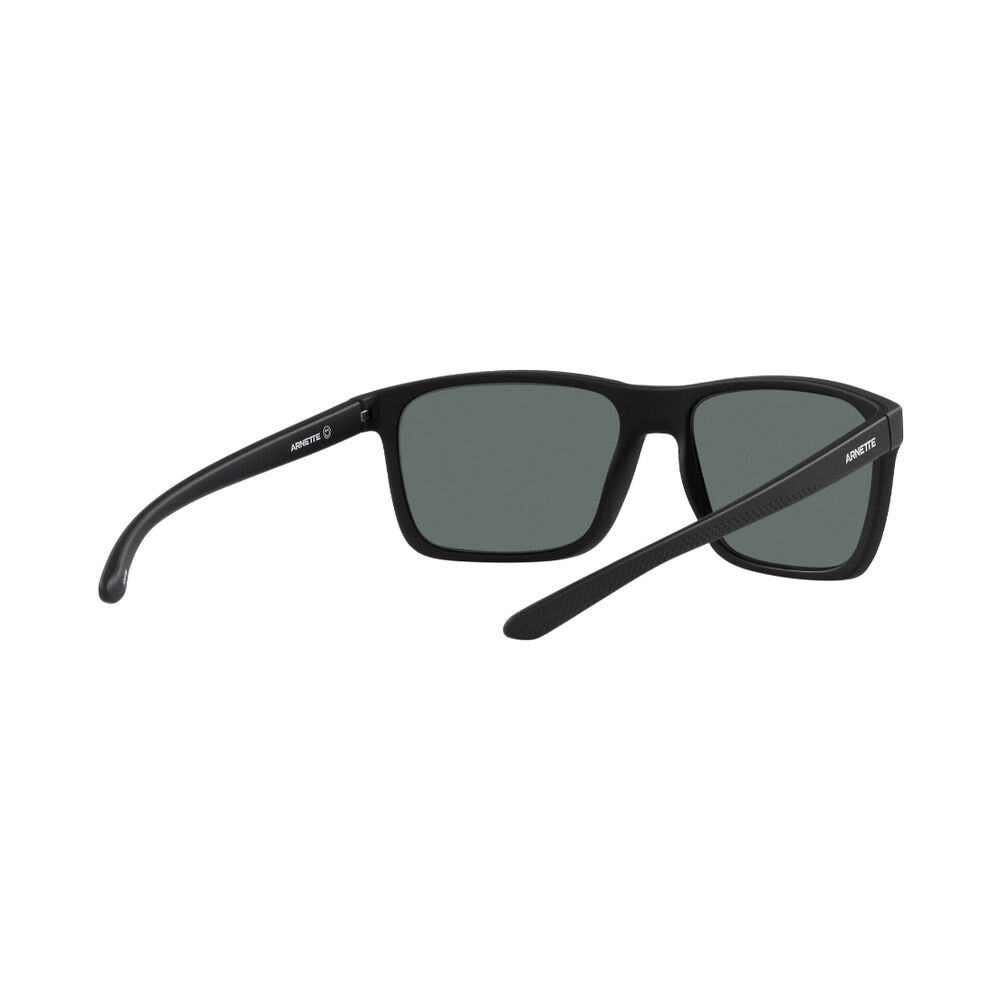 Lentes De Sol Sokatra Matte Black Polarizados Sustentable Arnette image number 7.0