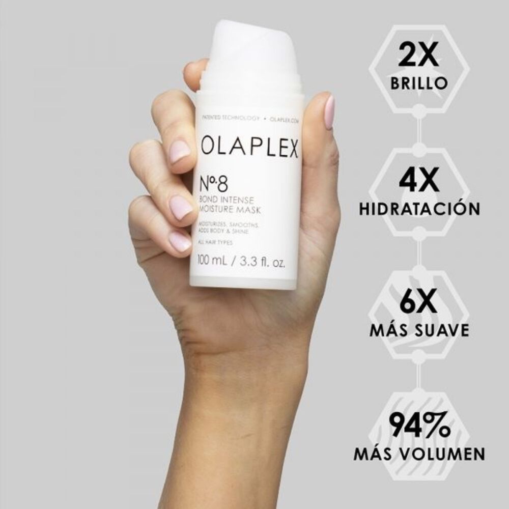 Olaplex 8 Máscara Reparación Brillo Suaviza E Hidrata 100ml image number 1.0