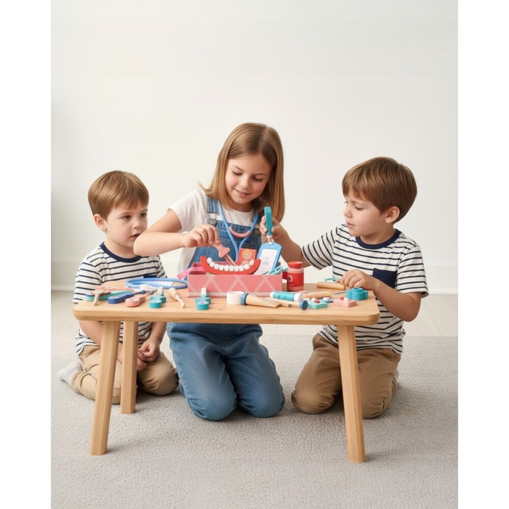 Juego De Roles Dentista Set Odont&oacute;logo Ni&ntilde;os Premium image number 8.0