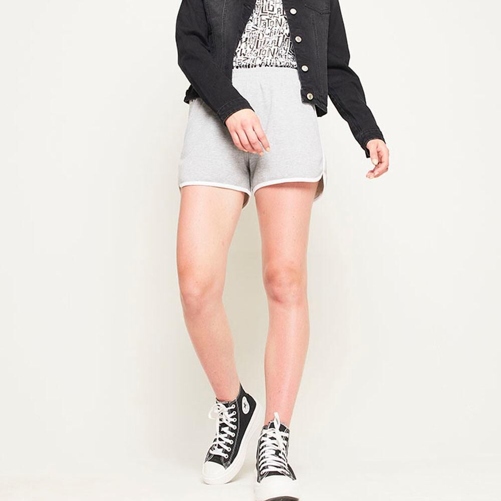 Short Borde Blanco Regular Mujer Freedom image number 1.0