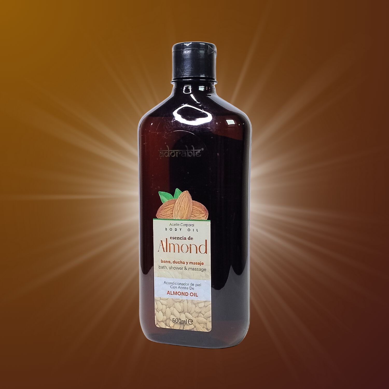 Adorable Aceite Corporal Almendra 500 Ml image number 1.0