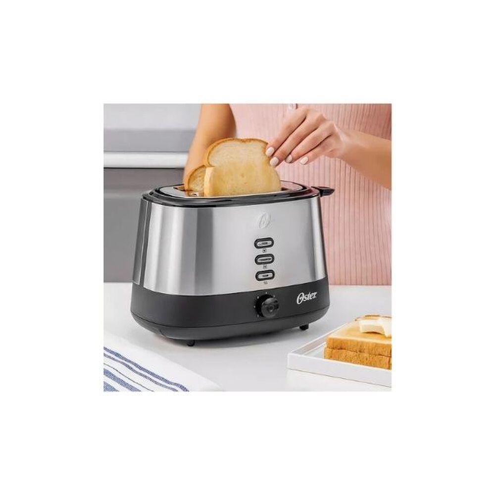 Tostador Oster 2 Rebanadas En Acero Inoxidable Tssttr500 image number 1.0