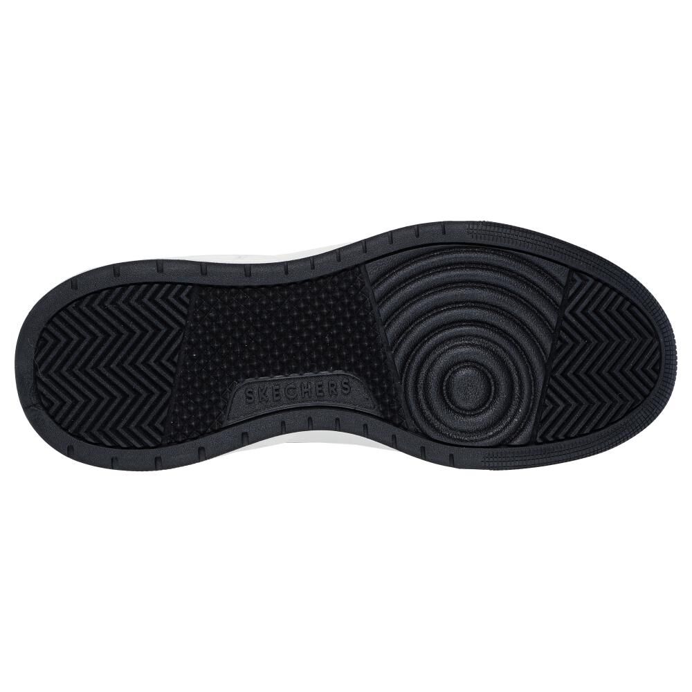 Zapatilla Urbana Hombre Skechers Uno Court Negro image number 3.0