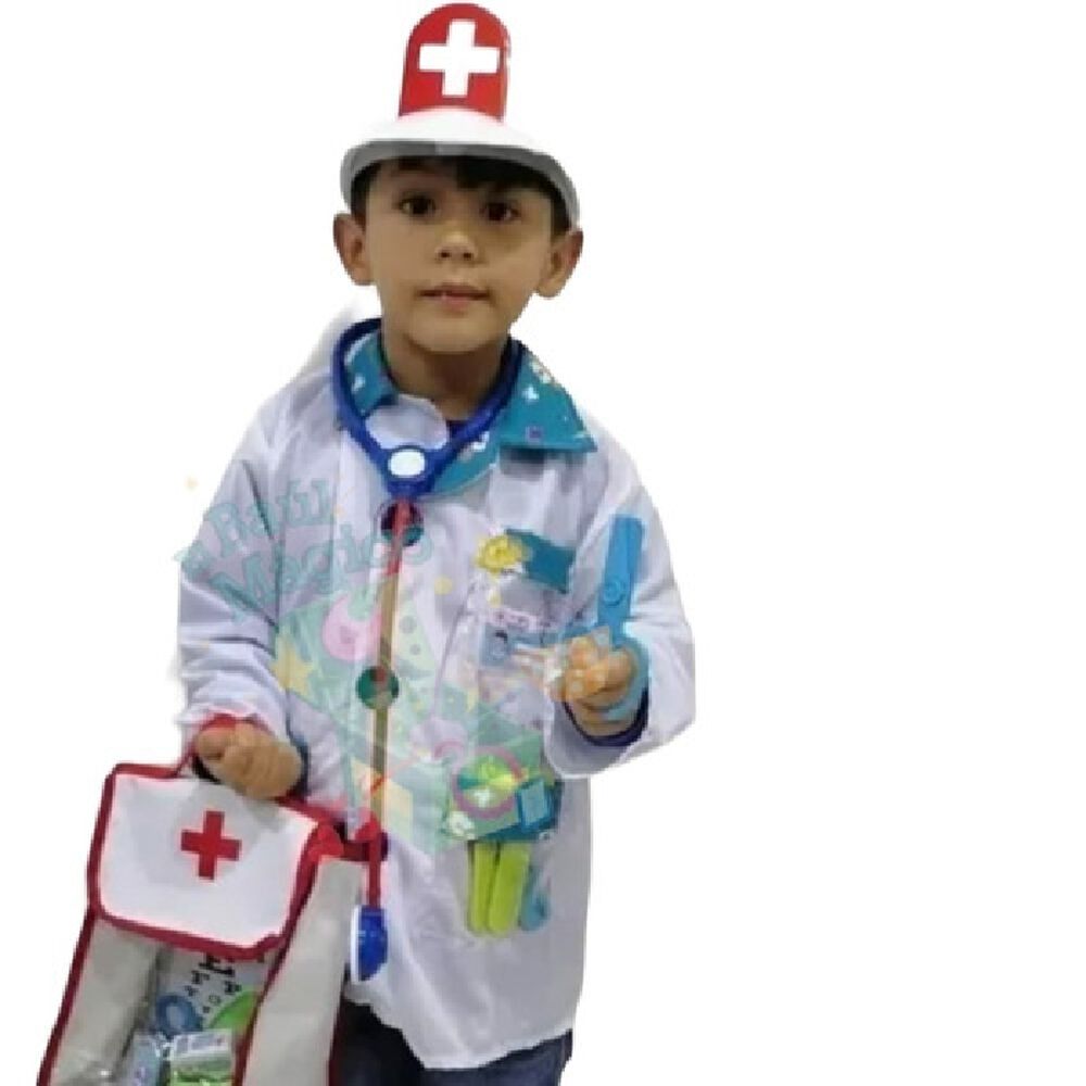 Disfraz Doctor Medico Niño Niña Cod: 22274 image number 0.0