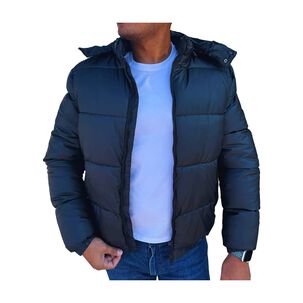 Chaqueta Parca Acolchada Impermeable Hombre