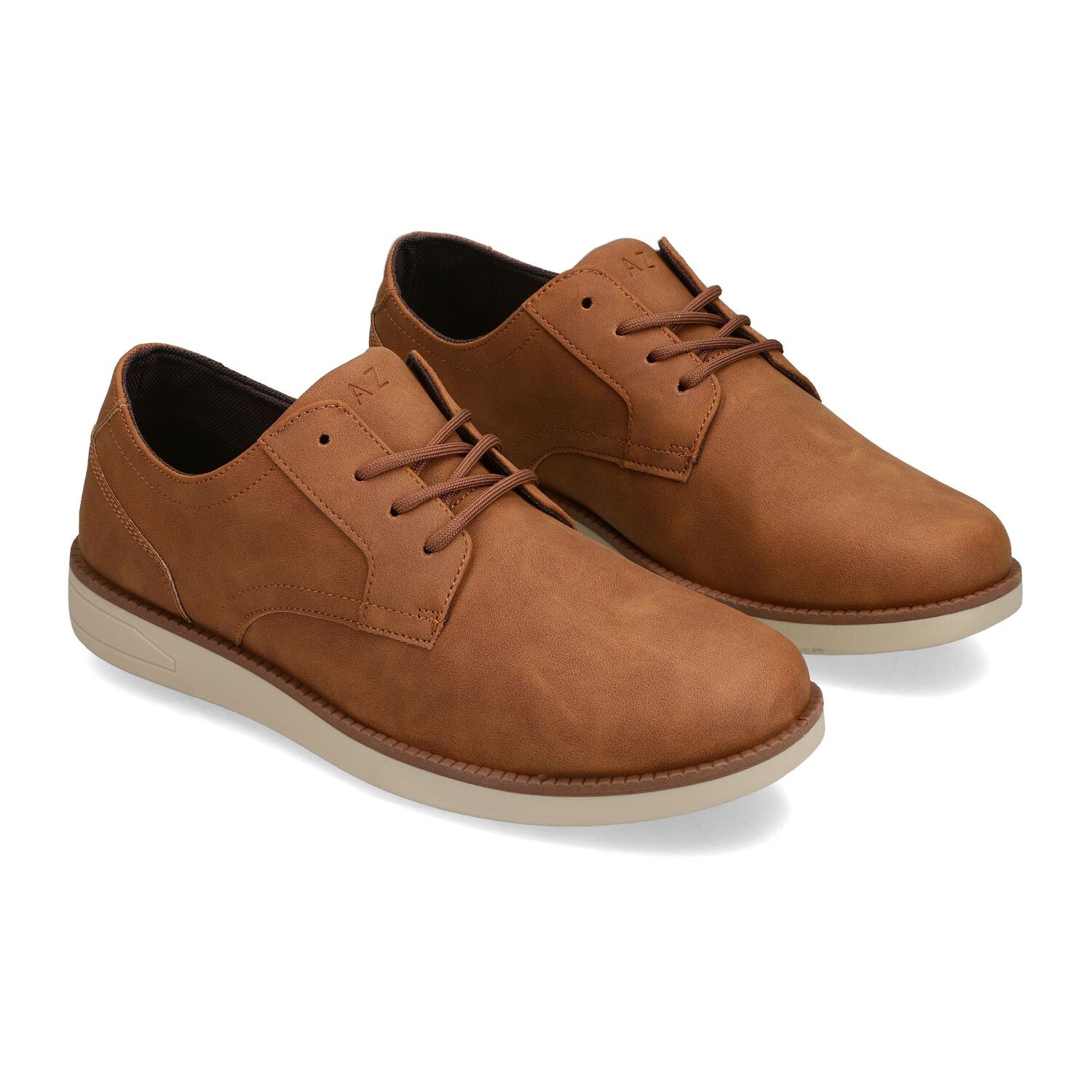 Zapato De Vestir Hombre Az Black Beige image number 1.0