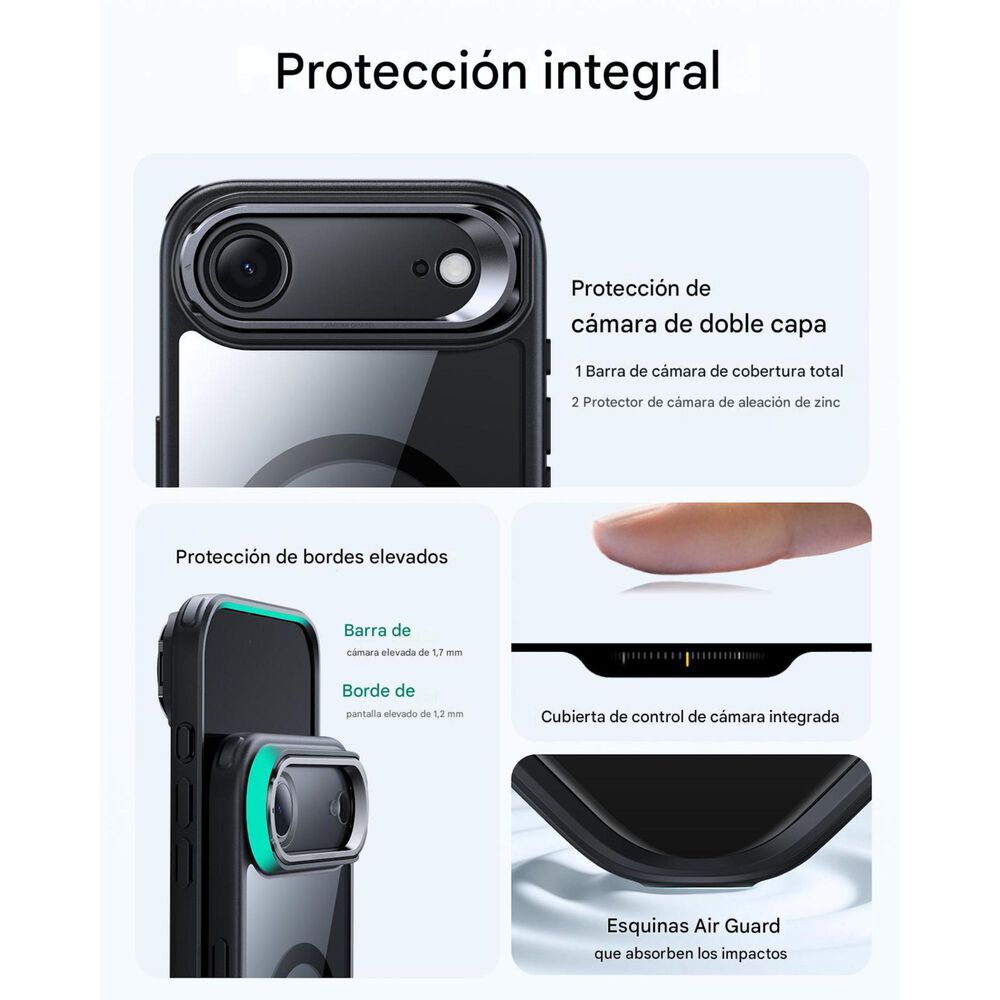 Para Iphone 17 Air - Carcasa Magsafe Con Soporte image number 3.0