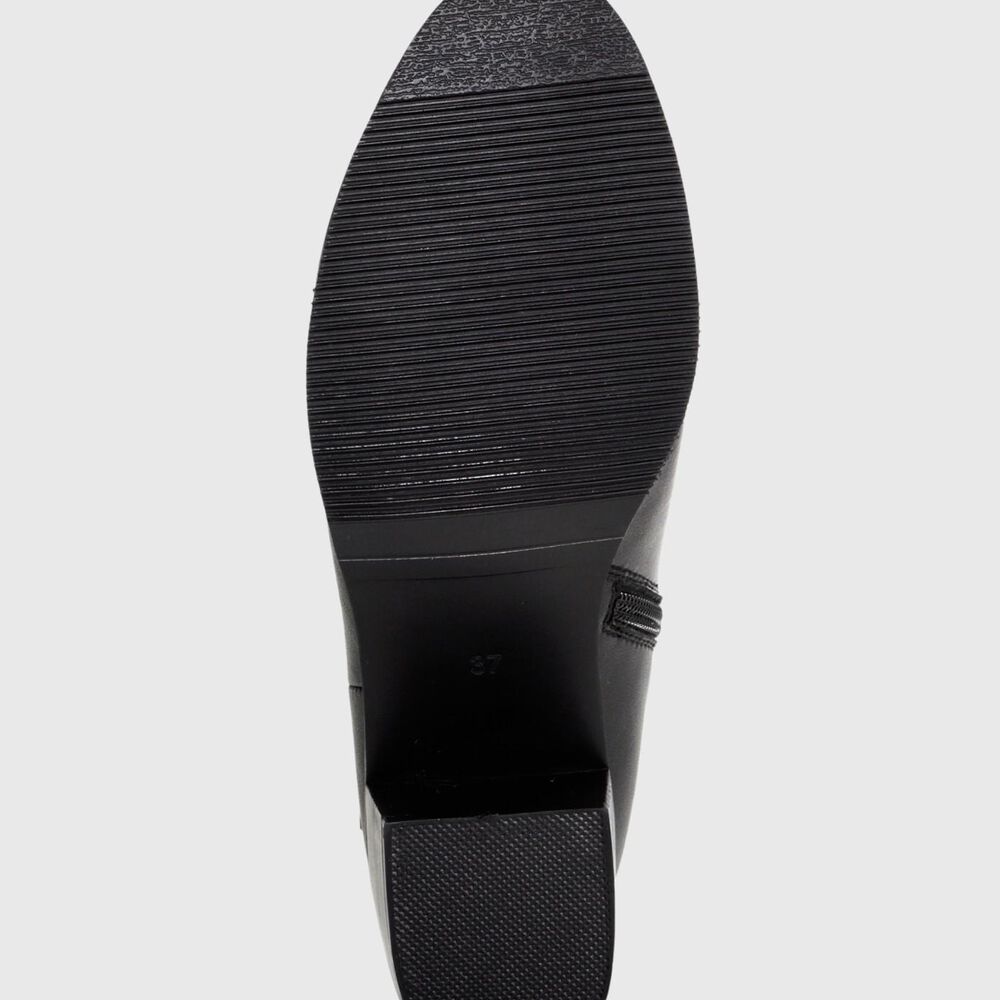 Bota Cuero Danet Negro image number 5.0