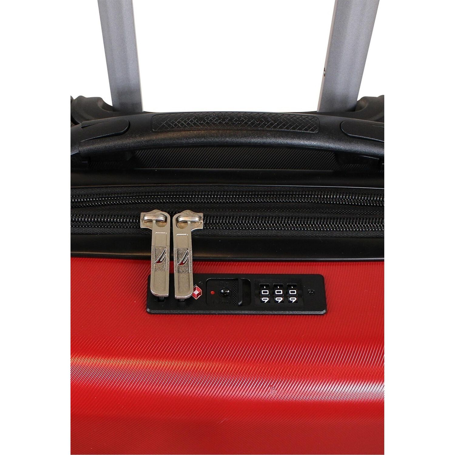 Maleta Bora L 23 Kg Roja-negra Nautica image number 4.0
