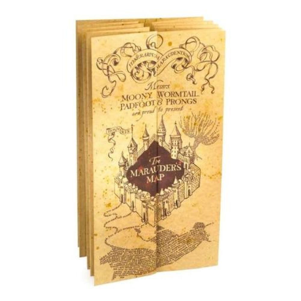 Mapa De Merodeador Harry Potter Escuela Hogwarts image number 0.0