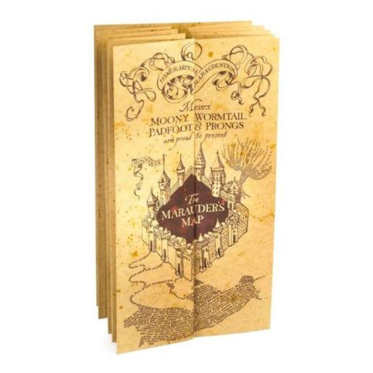 Mapa De Merodeador Harry Potter Escuela Hogwarts image number 0.0