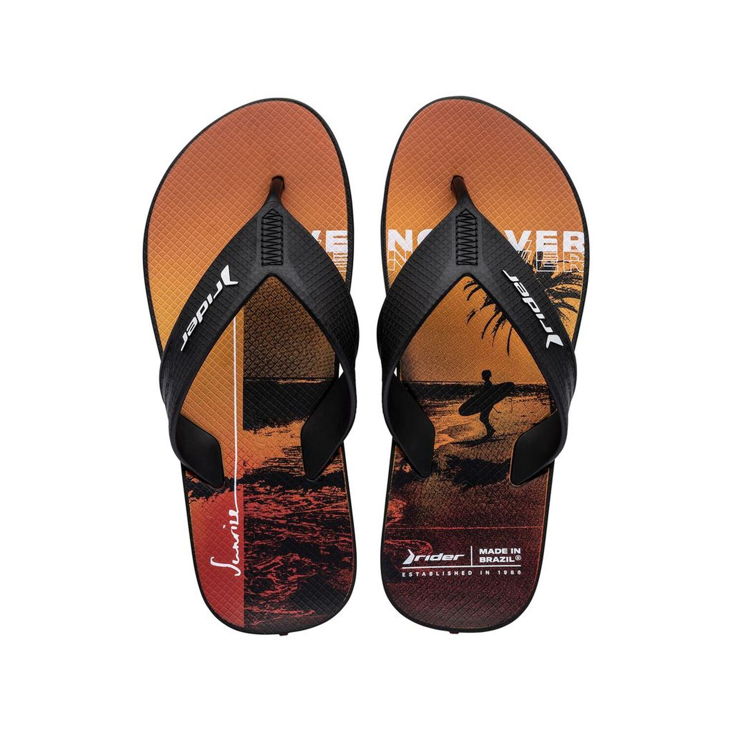 Sandalia Hombre Naranja Style Rider image number 0.0