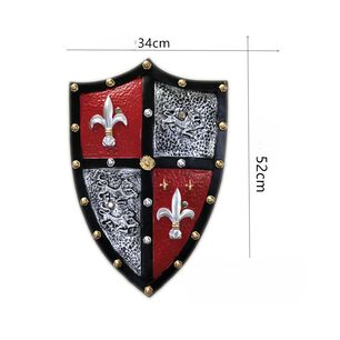 Escudo Medieval Templario Accesorio Cosplay