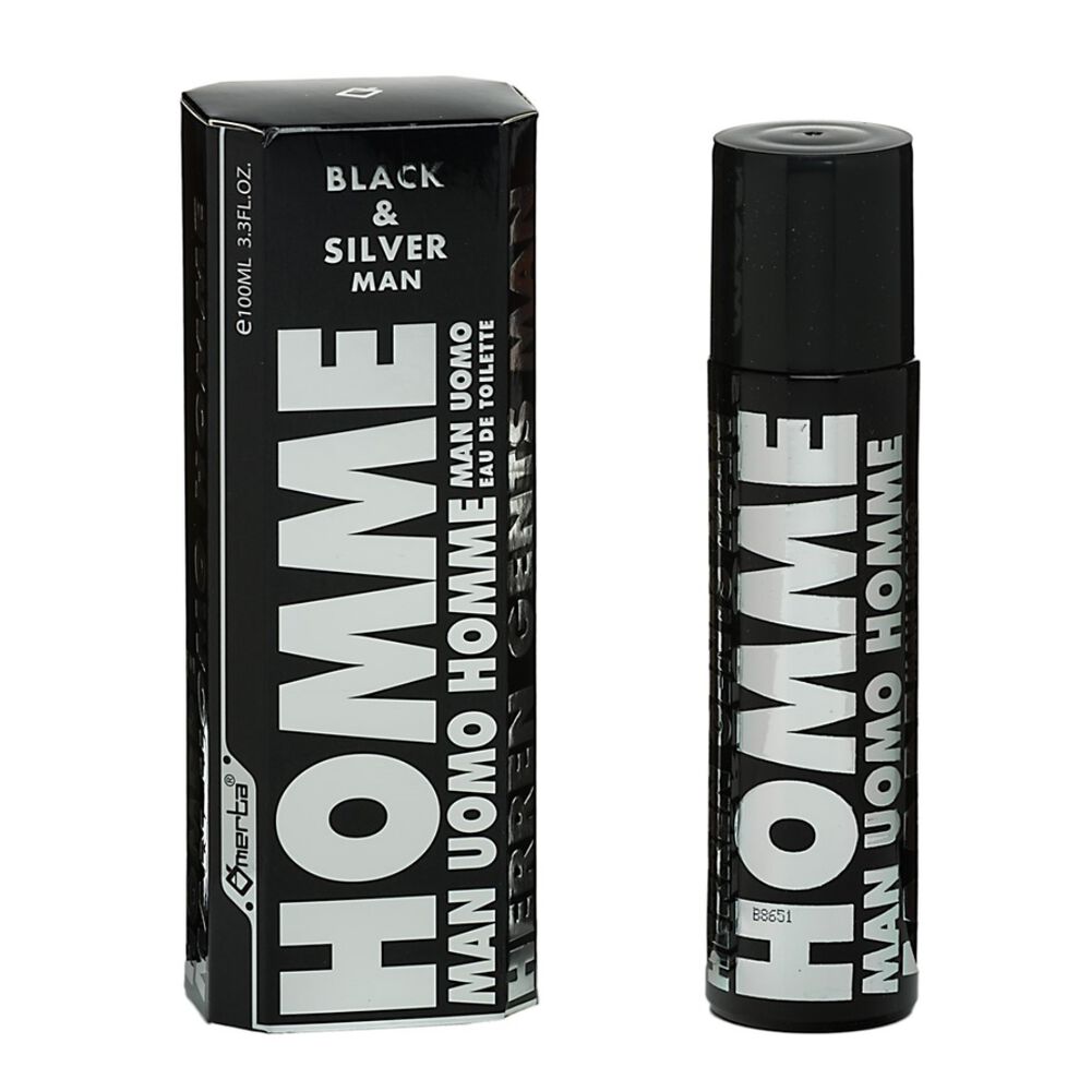 Omerta Black & Silver Man Edt 100 Ml image number 0.0
