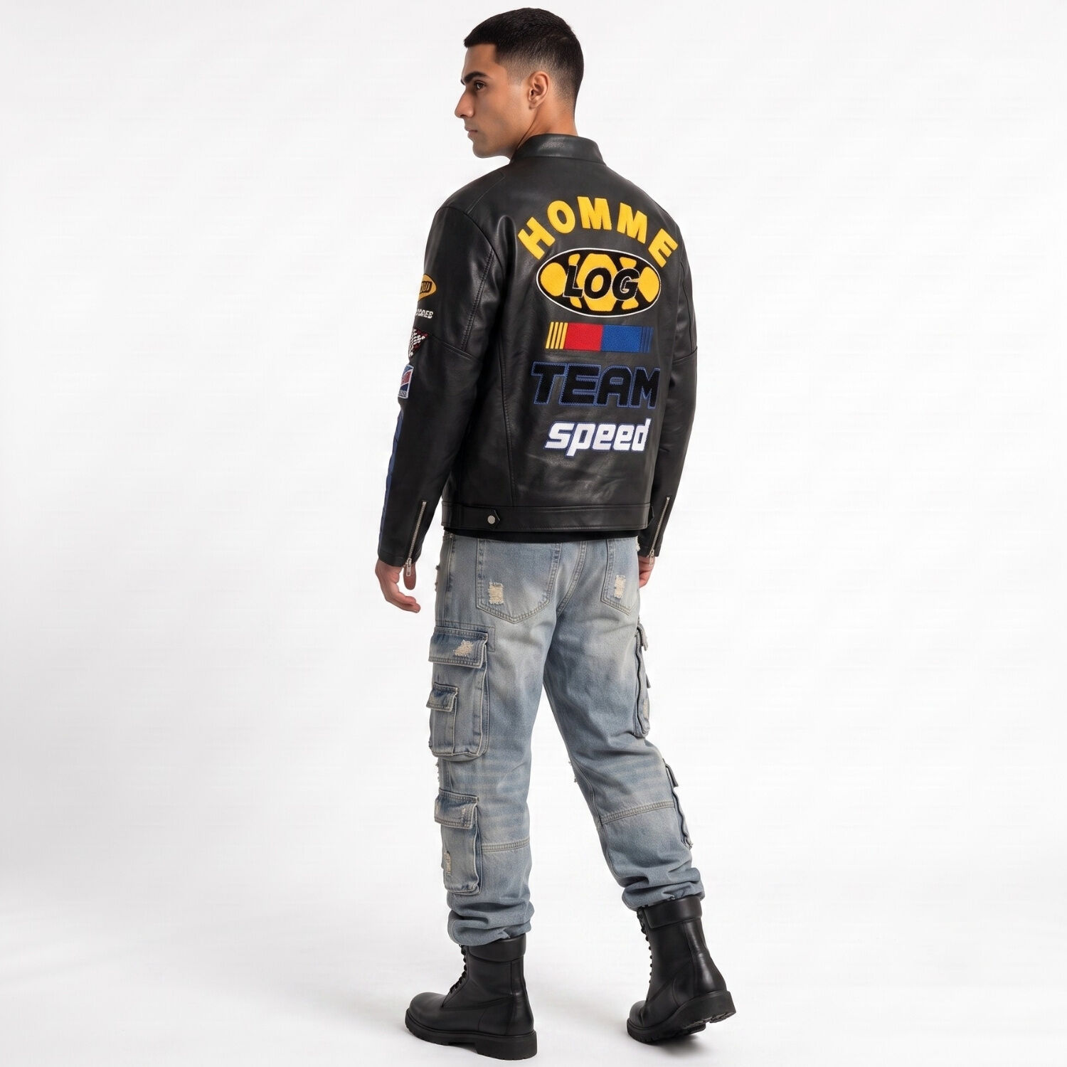 Chaqueta Ecocuero Soft Hombre Fast & Furious image number 2.0