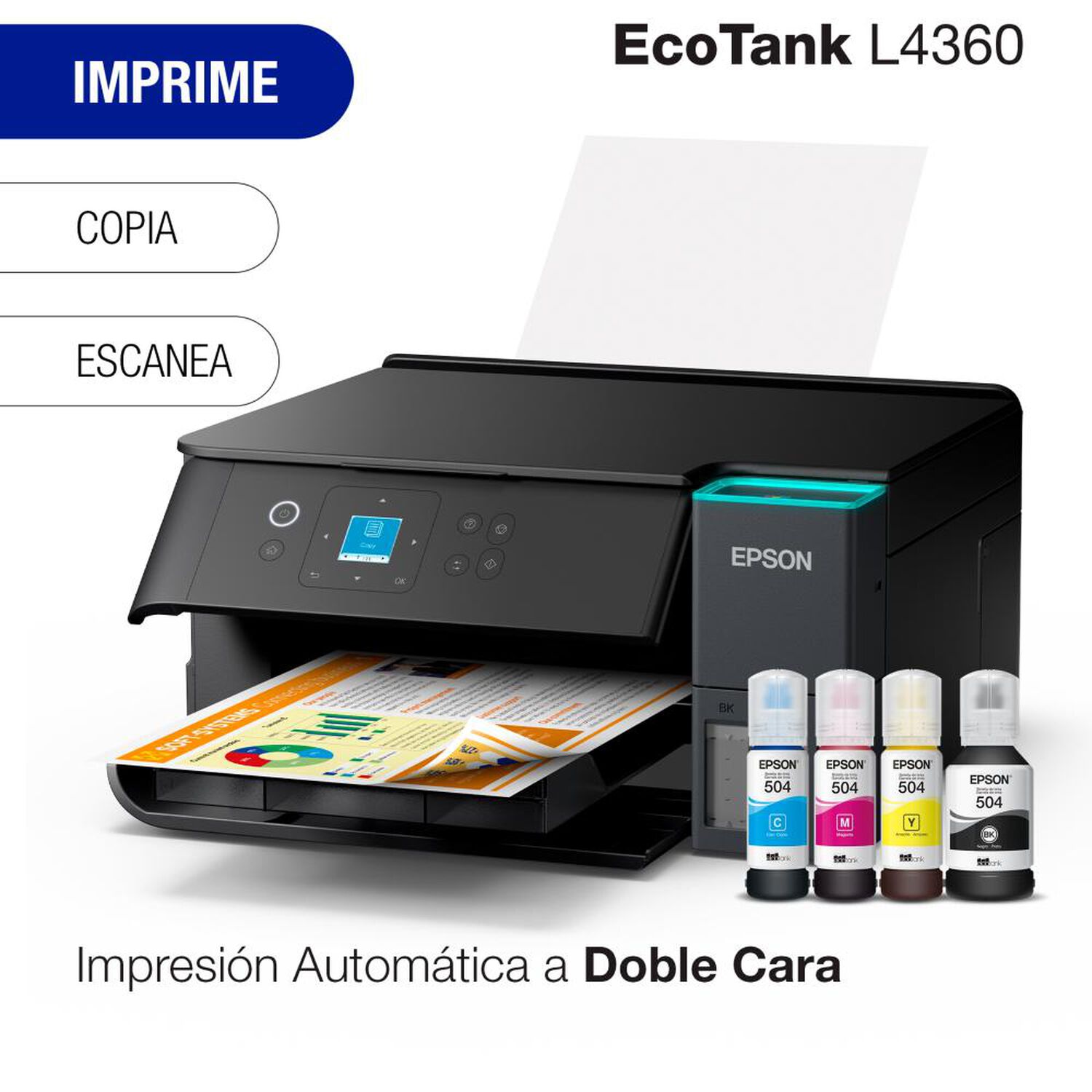 Impresora Multifuncional Epson Ecotank L4360 image number 1.0