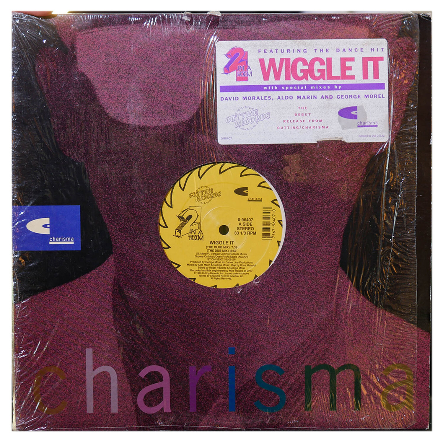 2 In A Room - Wiggle It | 12" Maxi Single Usado image number 0.0