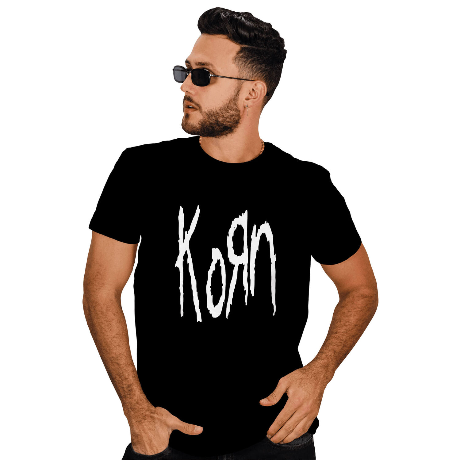 Polera Hombre Korn Metal Rock image number 0.0