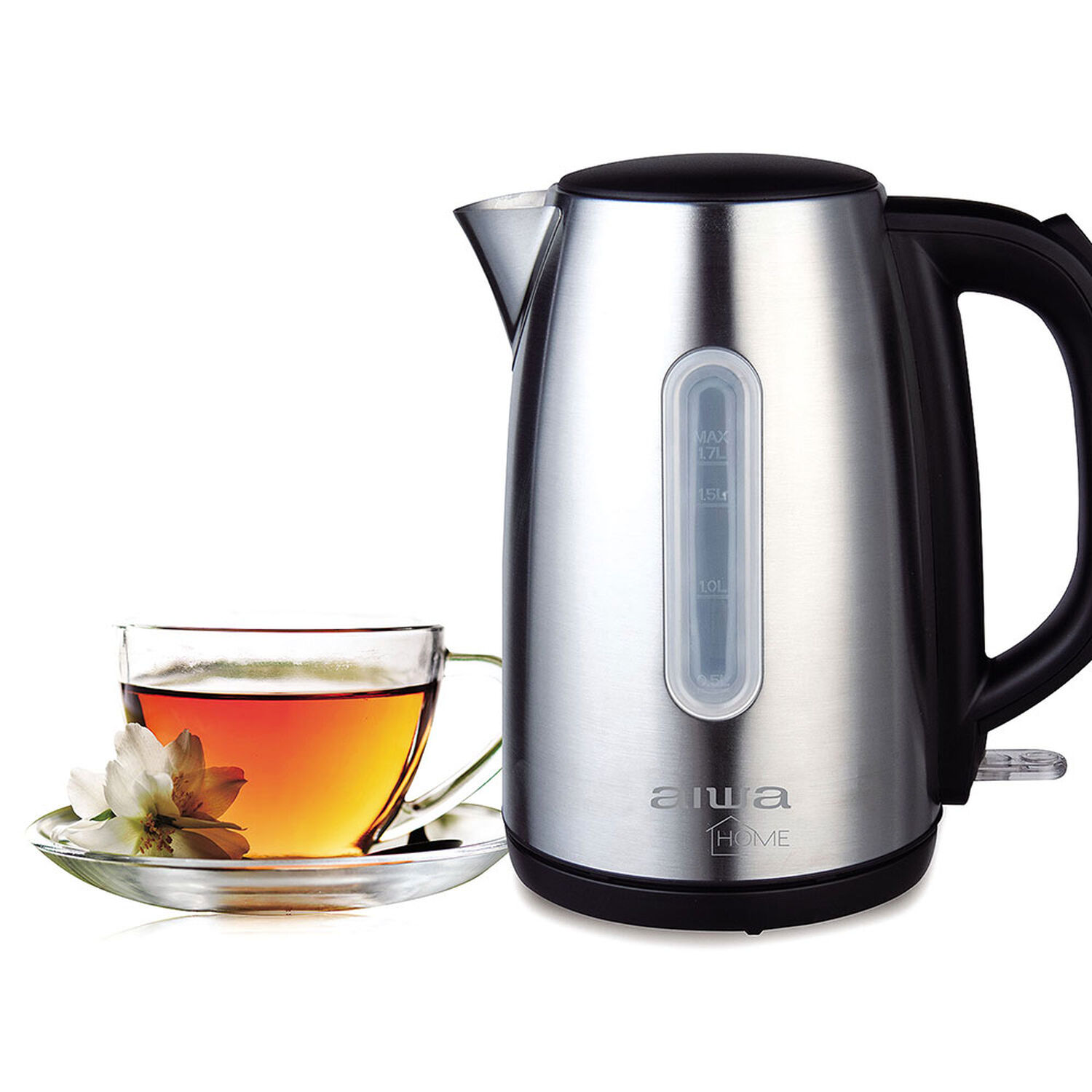 Hervidor El&eacute;ctrico 1.7l Acero Inoxidable 2200w Aw-jd1402a image number 2.0