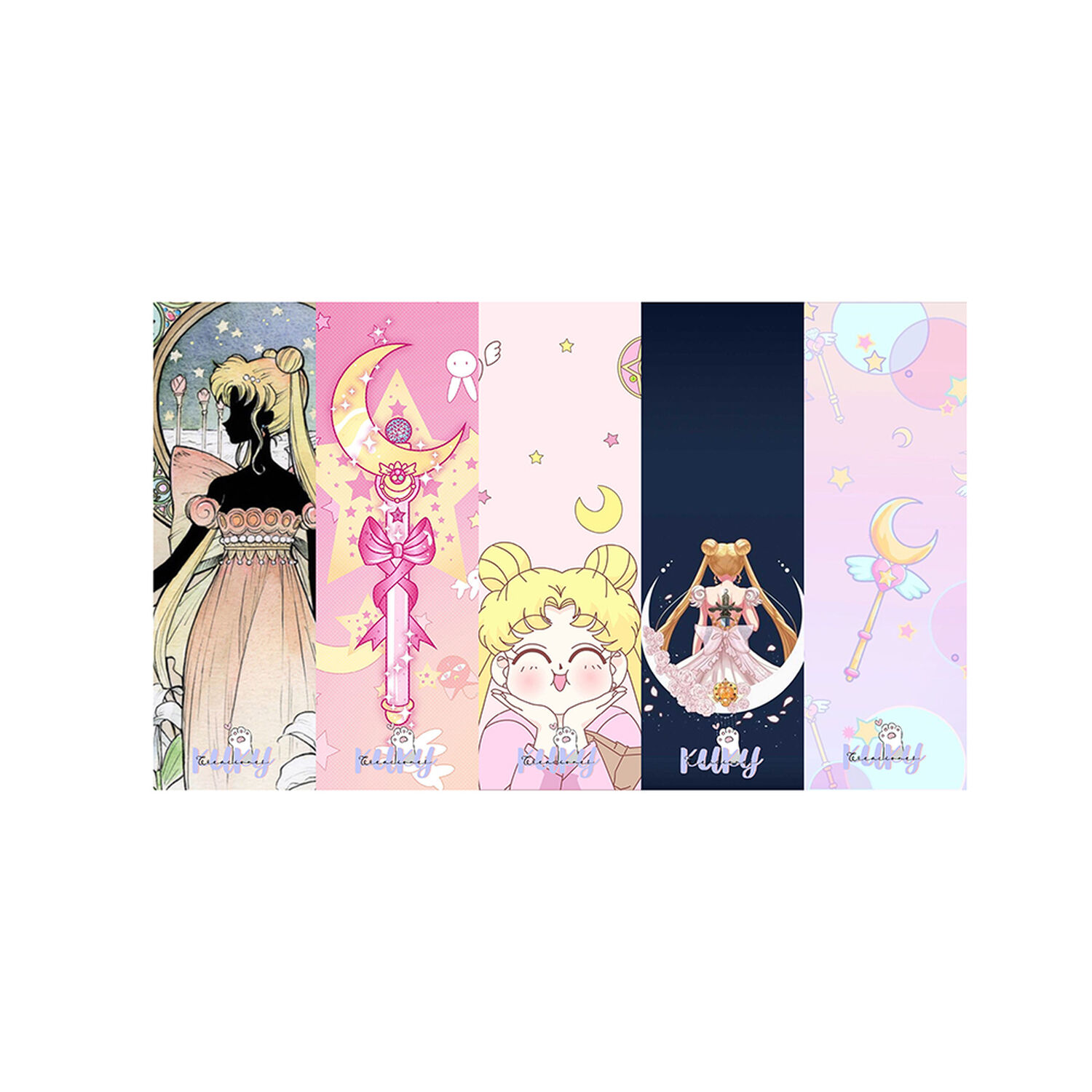 Pack Separadores De Paginas Libros Anime image number 0.0