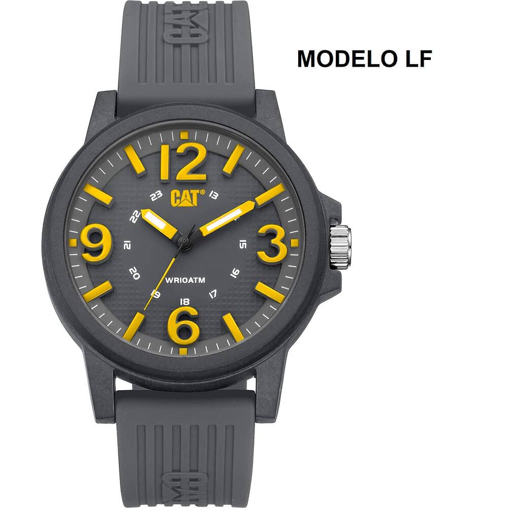 Correa Pulsera Cat Hombre Lf Gris image number 1.0