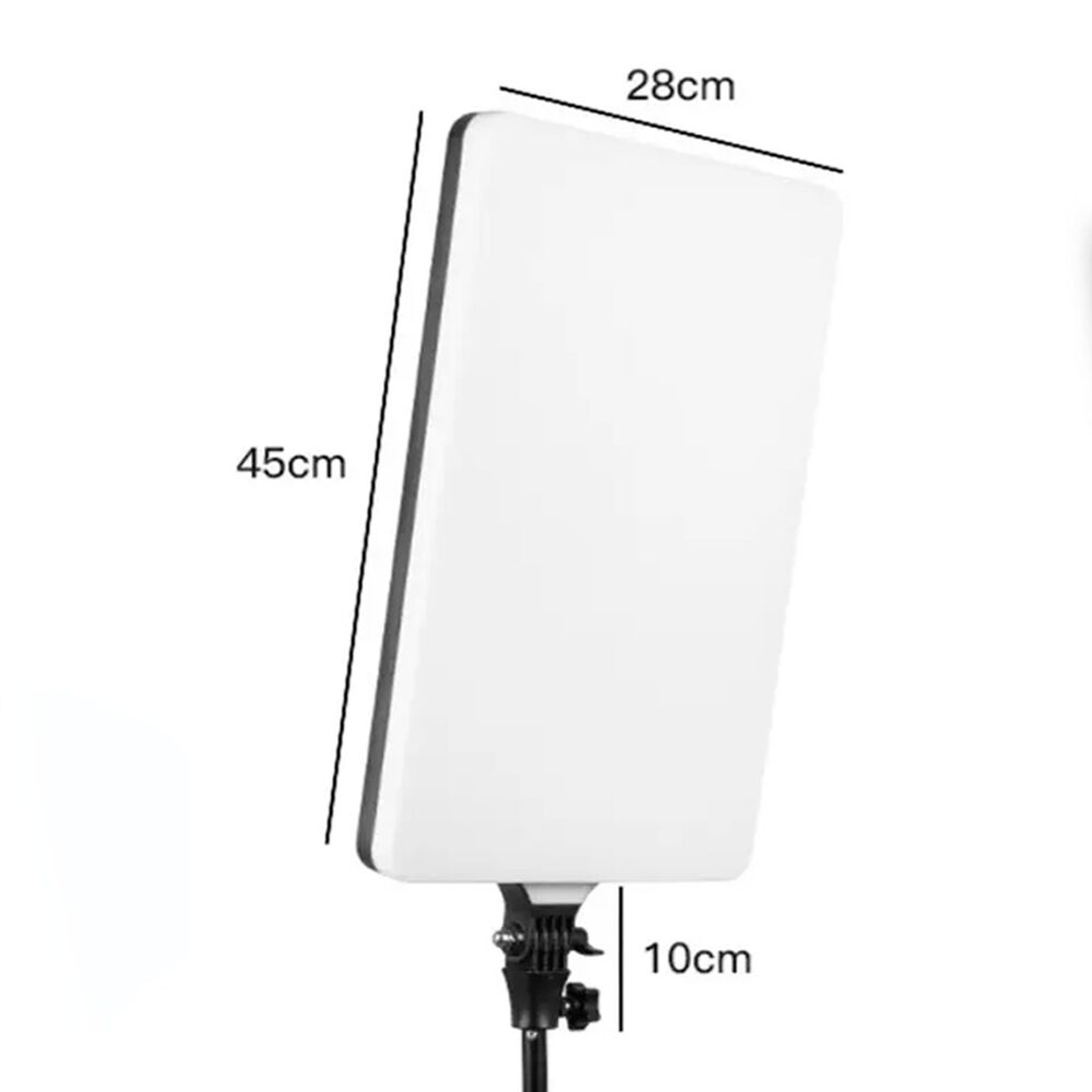 Panel Led Profesional Regulable Fotograf&iacute;a Y Video Pl-48 Con Tripode image number 5.0