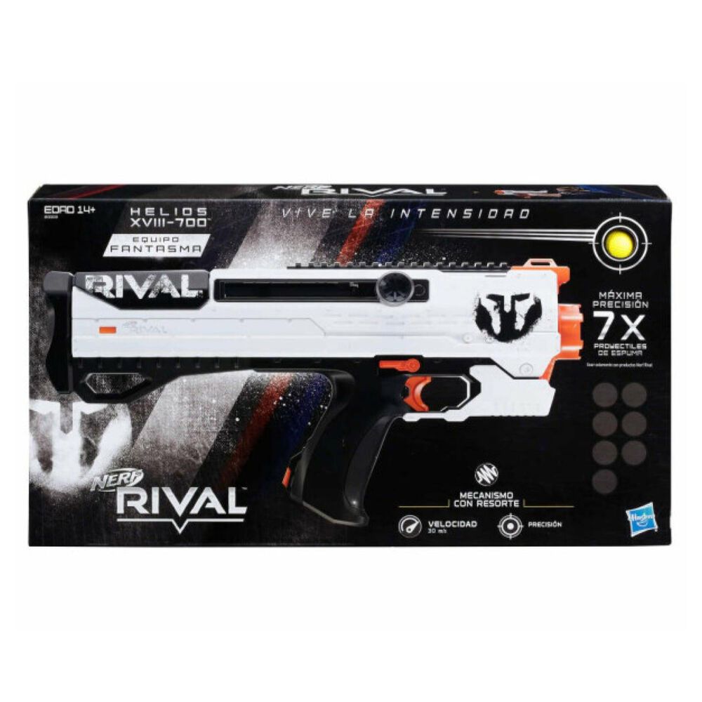 Juguete Nerf Rival Lanzador Helios Xviii-700 7 Pelotas Hasbro image number 3.0