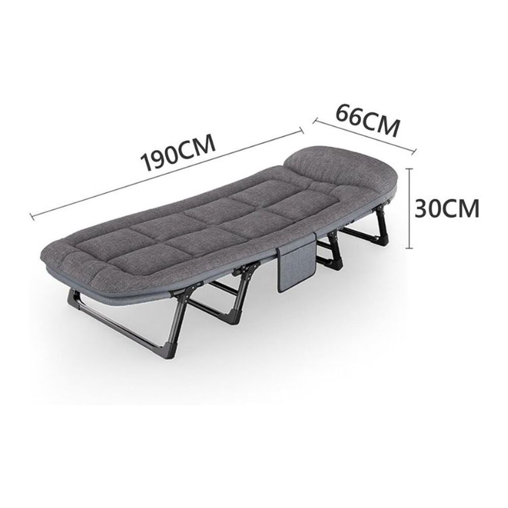 Cama Silla Reposera Acolchada Reclinable 190x66x30 image number 2.0