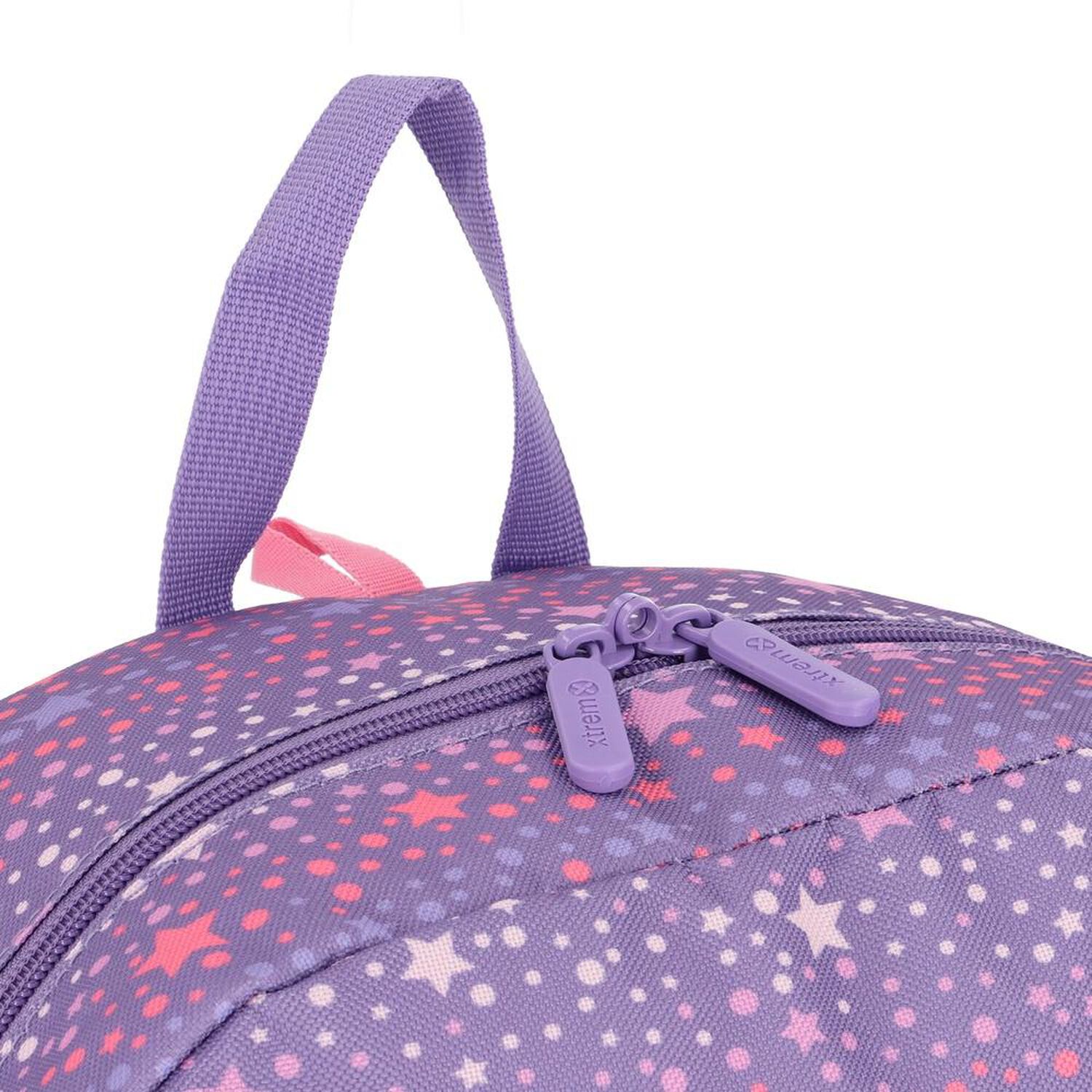 Triple Pack 6xt Mochila Ni&ntilde;a Xtrem Estrellas Morado image number 3.0