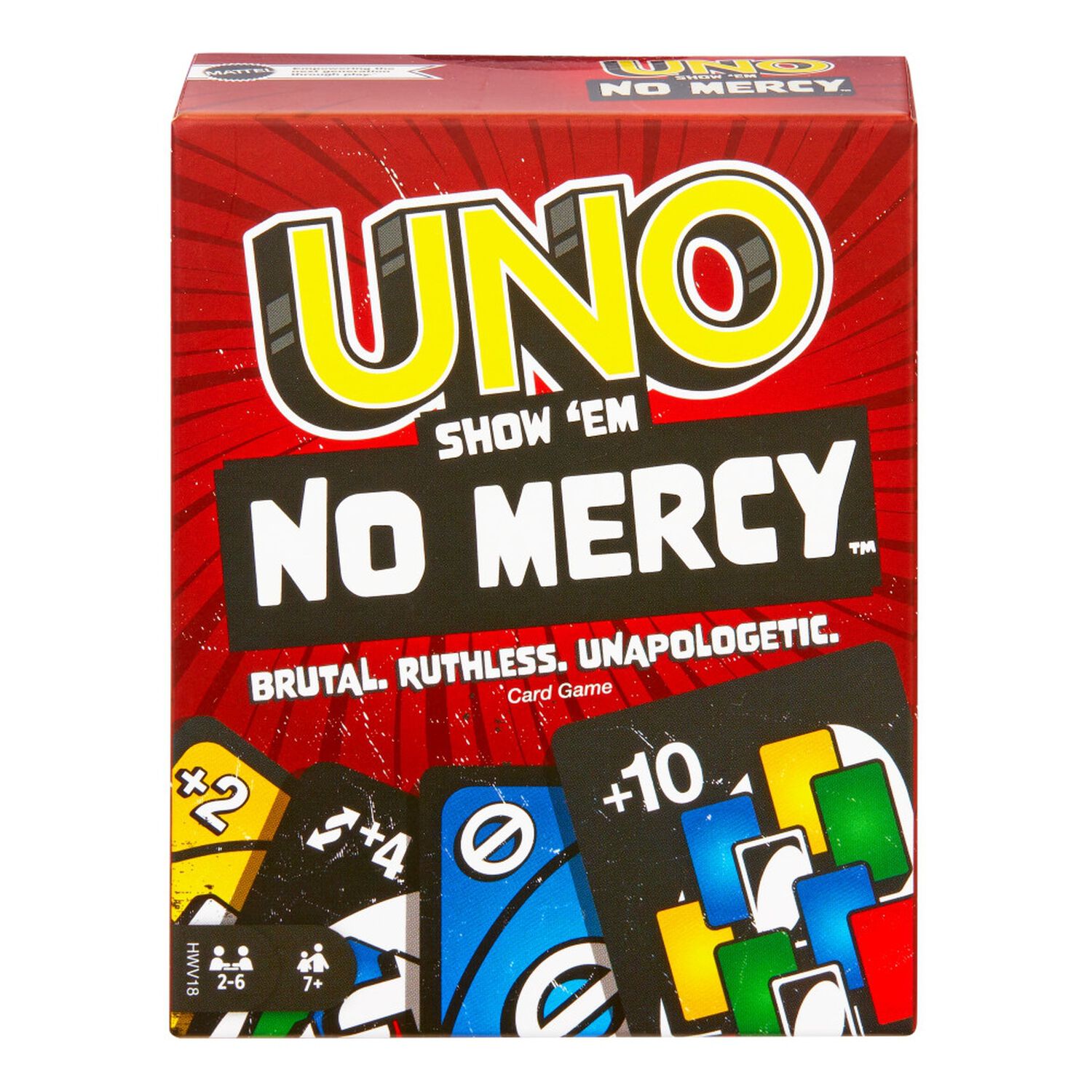 Juego De Cartas Uno Show 'em No Mercy image number 4.0