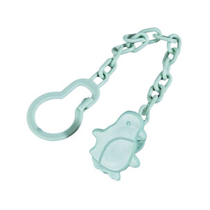 Porta Chupete Clip Plastico Cadena Afirmador Colgante