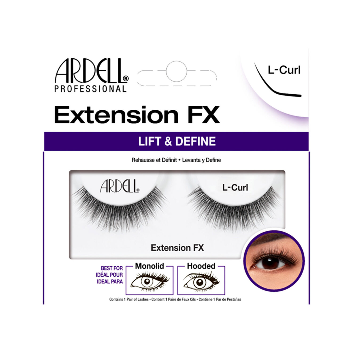 Pestanas Ardell Extension Fx Curl Ad-68690 image number 0.0