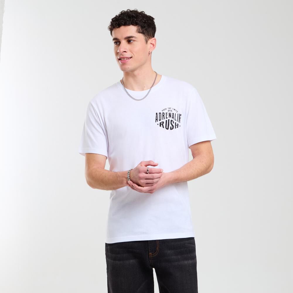 Polera Oversize Manga Corta Cuello Redondo Hombre Skuad image number 0.0