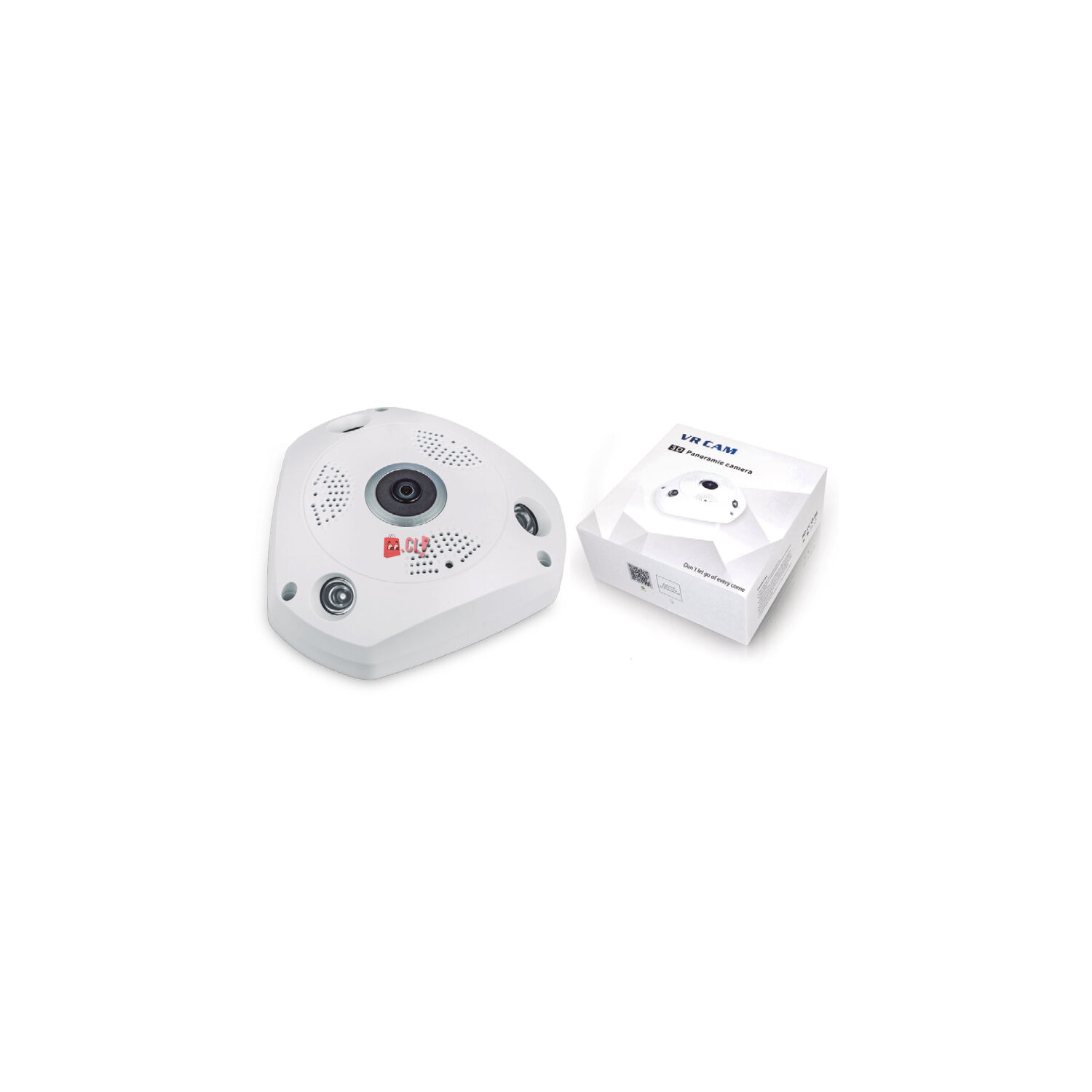 C&aacute;mara De Seguridad 360 Grados Wifi Visi&oacute;n Nocturna - Ps image number 2.0