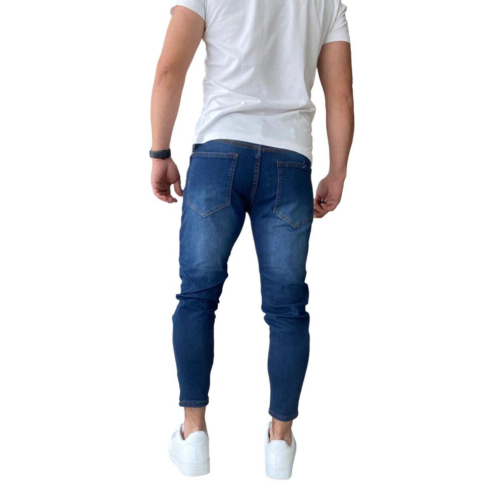 Jeans Rasgados Super Slim Fit Ankle Fit 14509 image number 5.0