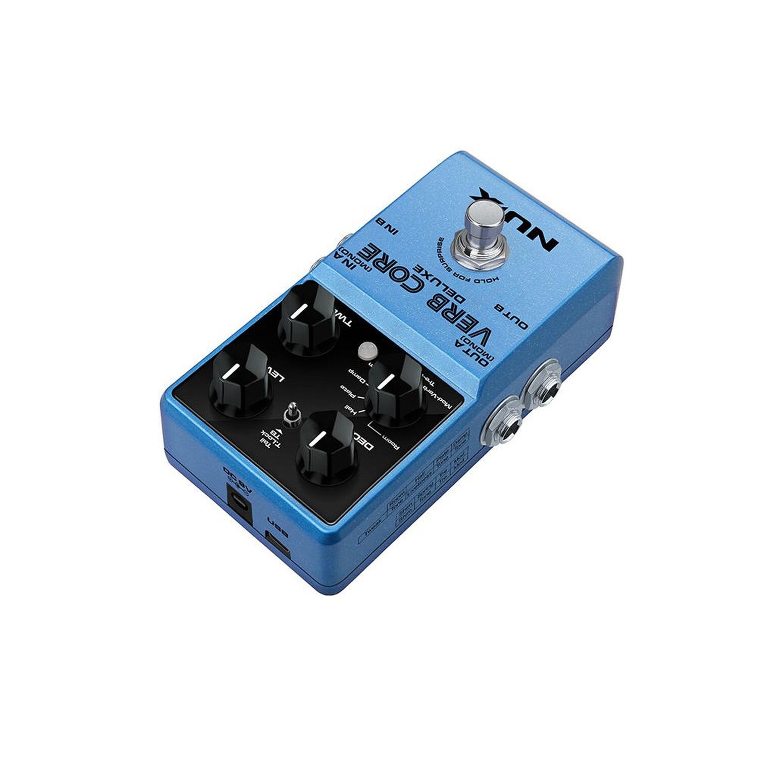 Pedal Reverb Verb Core Deluxe Ncr-2 Nux image number 3.0