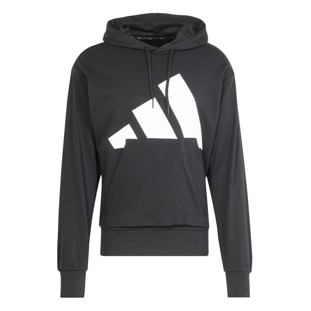 Buzo Con Capucha Adidas Essentials Logo Grande Felpa Francesa image number 0.0