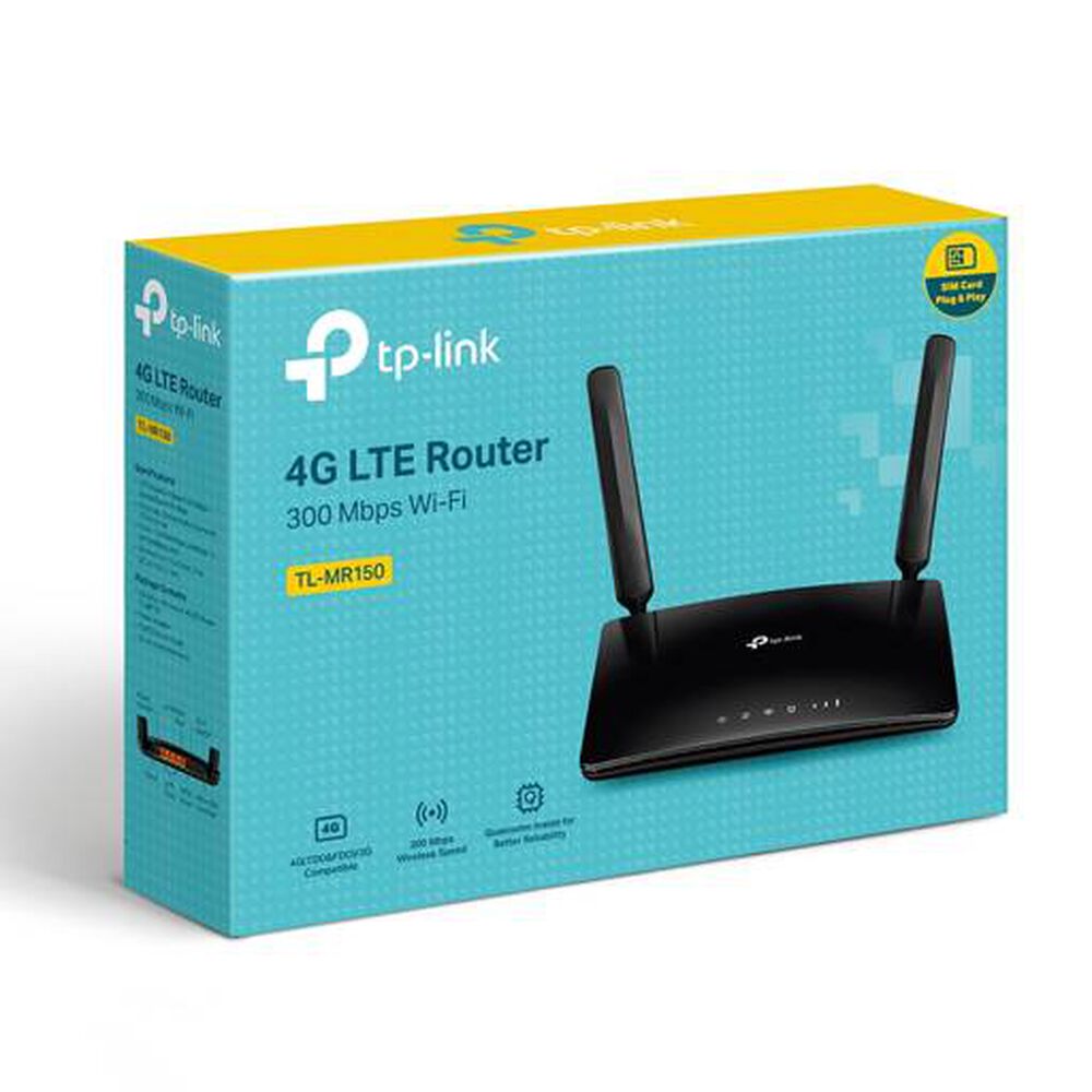 Router Wifi Tp-link Tl-mr150 N 4g Lte De 300 Mbps, Conecte Una Tarjeta Sim Y Listo image number 2.0