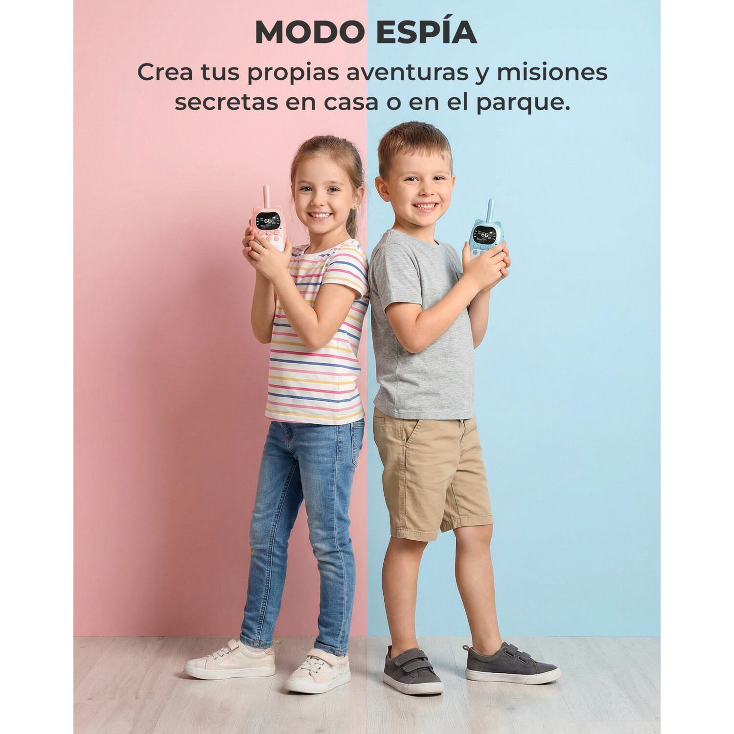 Juguete 2 Pack De Walkie Talkie Infantil image number 3.0