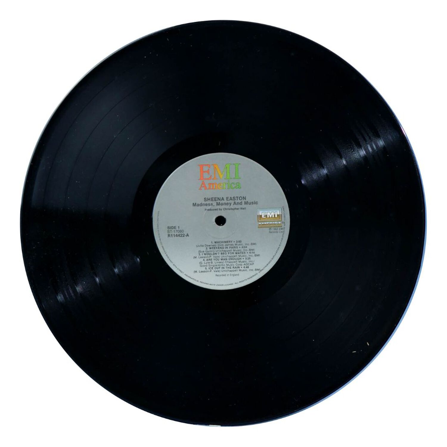 Sheena Easton - Madness, Money And Music | Vinilo Usado image number 4.0
