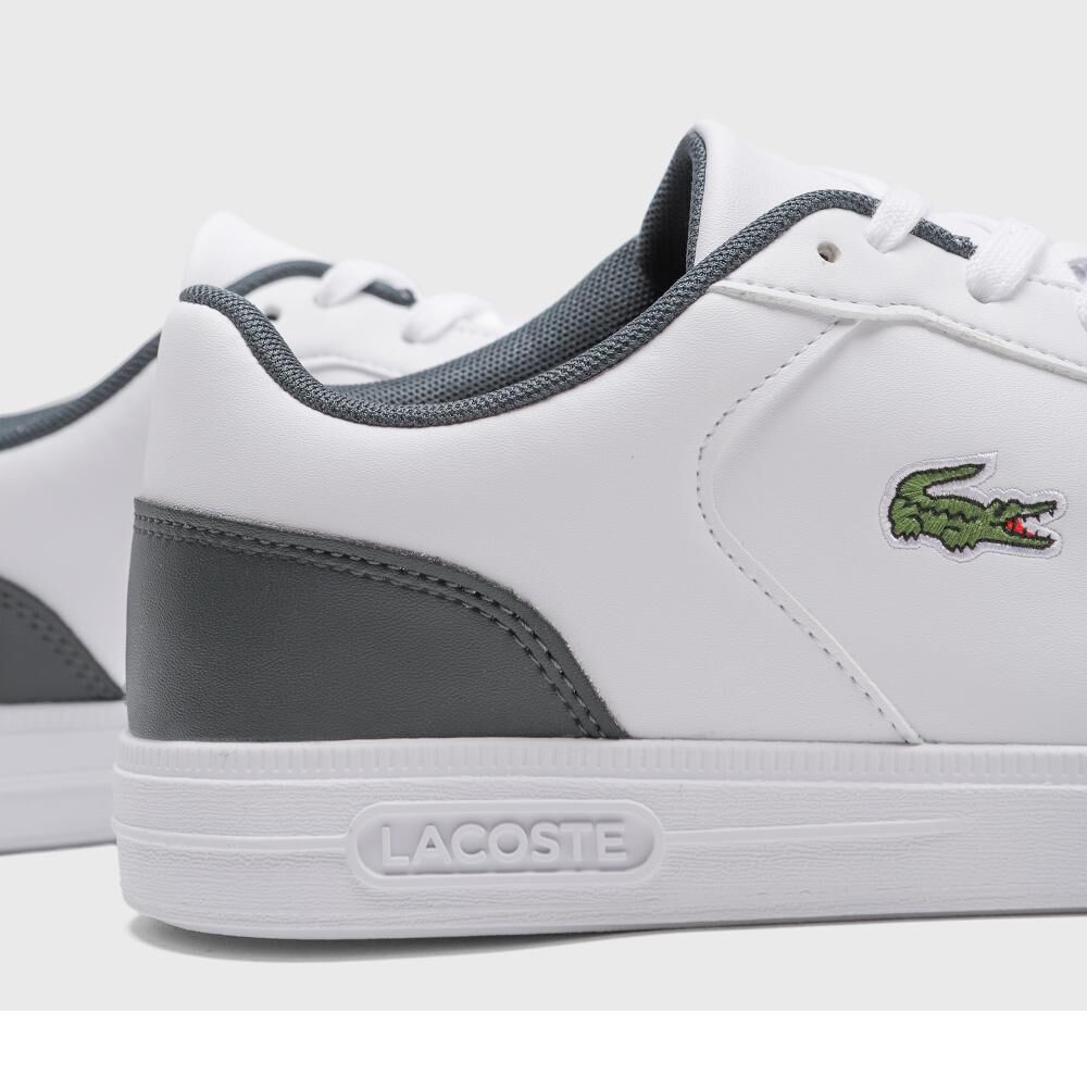 Zapatilla Urbana Hombre Lacoste T-base Blanco/negro image number 6.0