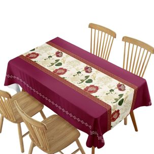 Mantel De Mesa Rectangular Estampado Medida 140cm X 220cm Me1-8