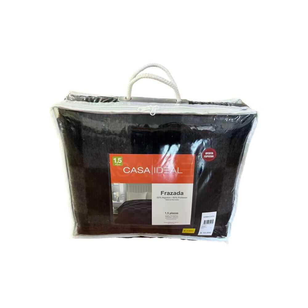 Frazada Casaideal Reciclada / 1.5 Plazas image number 2.0