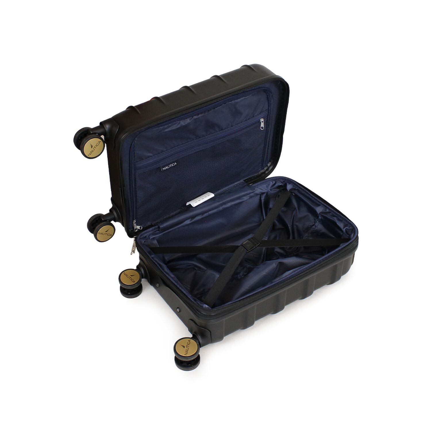 Maleta Cabina M&oacute;naco Negra S 10kg Nautica image number 1.0