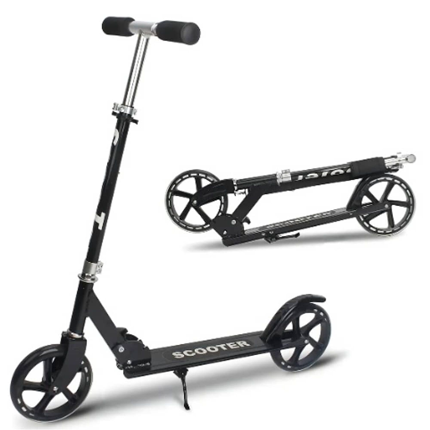 Scooter Monopatin Plegable Metalico 2 Ruedas 200mm image number 0.0
